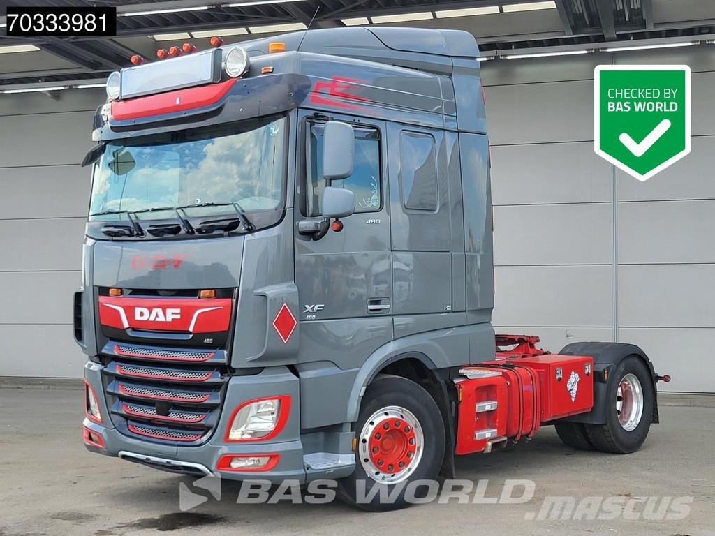DAF XF 480 4X2 SC Standklima Hydraulic ACC Alcoa's TÜV 트랙터 유닛