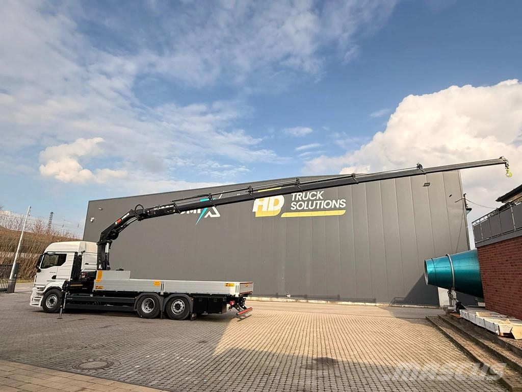 MAN TGS 26.520 MAN TGS 26.520 LL 6x2 Hiab 228-6 Kran All-Terrain-Krane