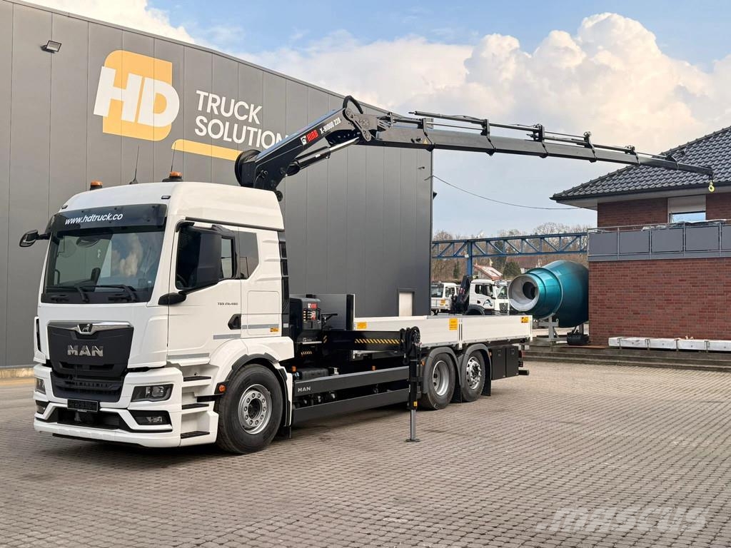 MAN TGS 26.520 MAN TGS 26.520 LL 6x2 Hiab 228-6 Kran All-Terrain-Krane