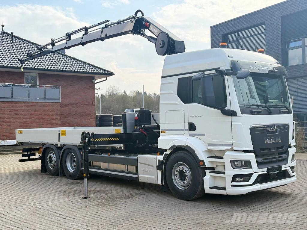MAN TGS 26.520 MAN TGS 26.520 LL 6x2 Hiab 228-6 Kran All-Terrain-Krane