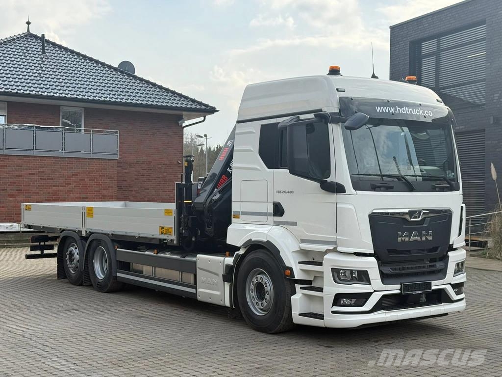MAN TGS 26.520 MAN TGS 26.520 LL 6x2 Hiab 228-6 Kran All-Terrain-Krane