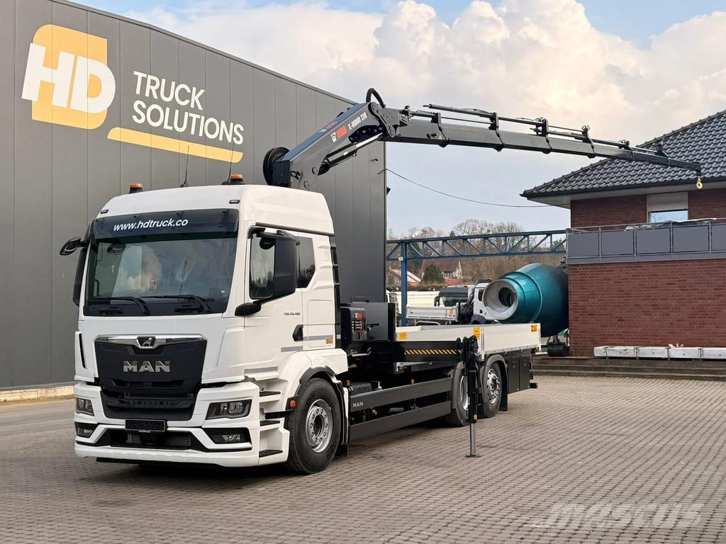 MAN TGS 26.520 MAN TGS 26.520 LL 6x2 Hiab 228-6 Kran Rabljeni žerjavi za vsak teren