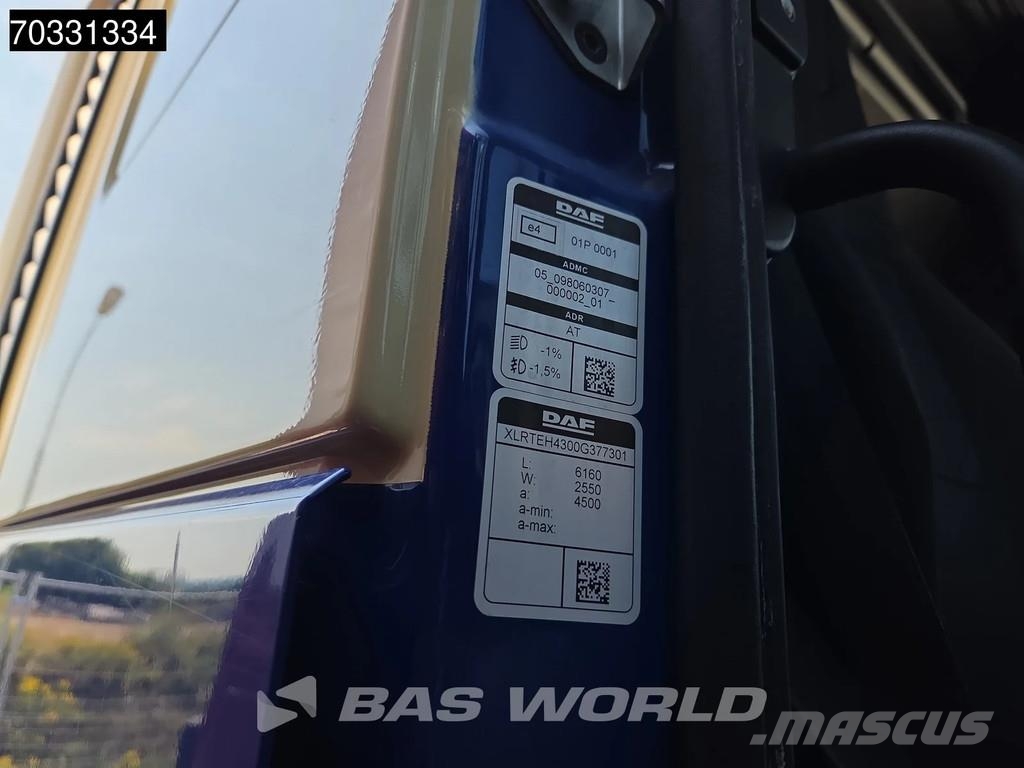 DAF XF 480 4X2 SC 2x Tanks Standklima ACC Alcoa's وحدات الجر