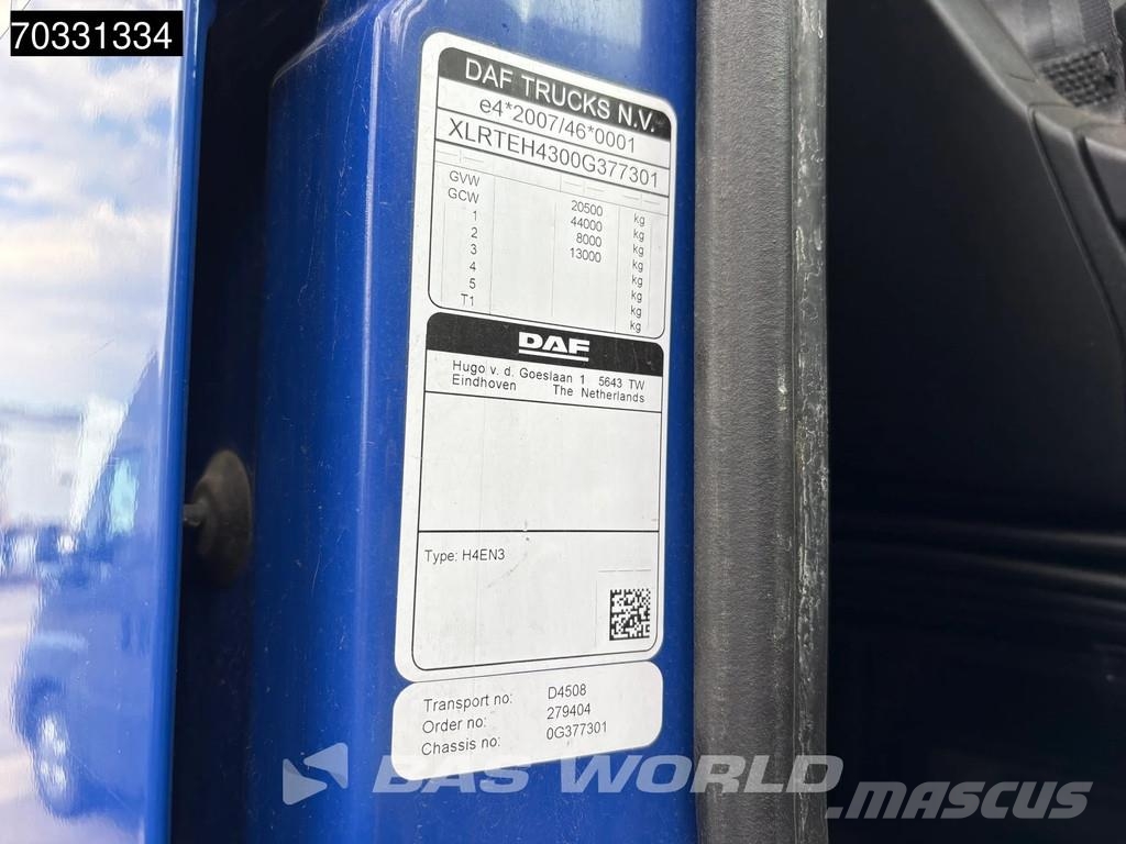 DAF XF 480 4X2 SC 2x Tanks Standklima ACC Alcoa's وحدات الجر