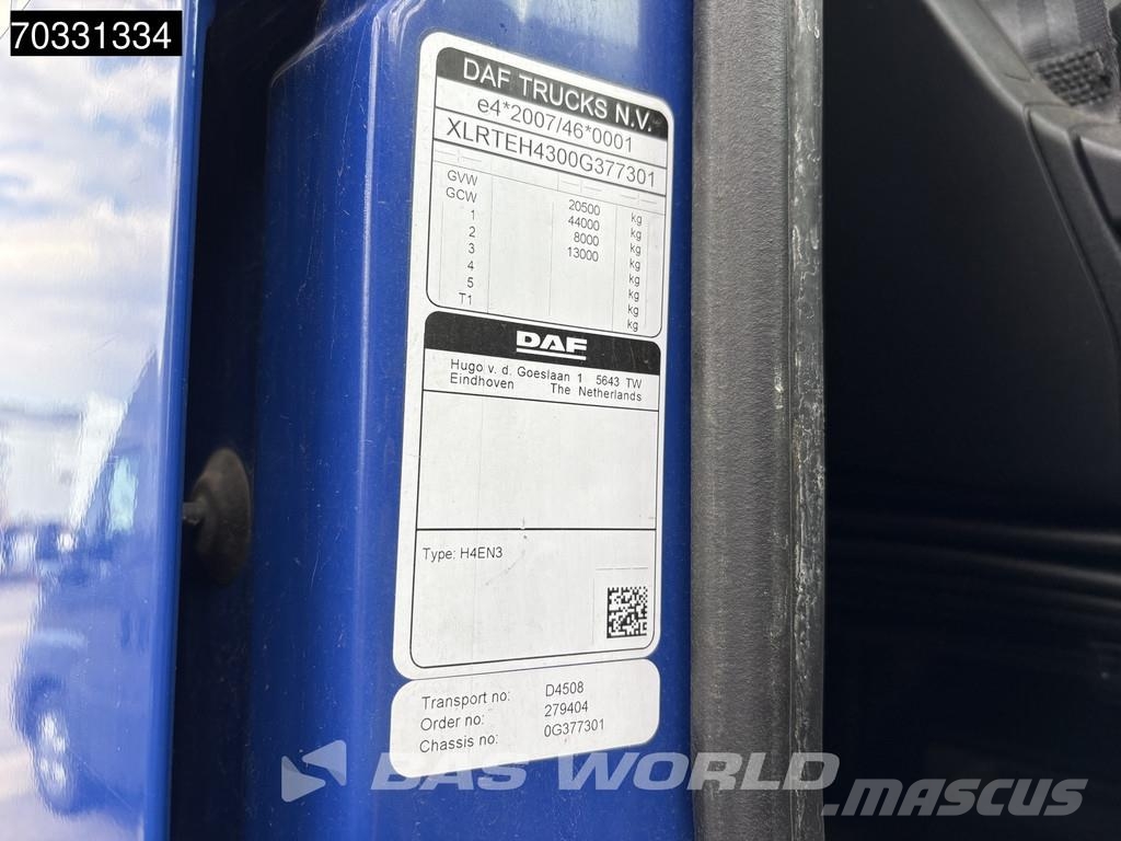 DAF XF 480 4X2 SC 2x Tanks Standklima ACC Alcoa's 트랙터 유닛