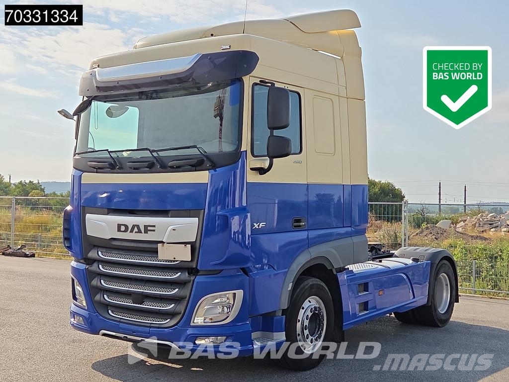 DAF XF 480 4X2 SC 2x Tanks Standklima ACC Alcoa's Camiones tractor