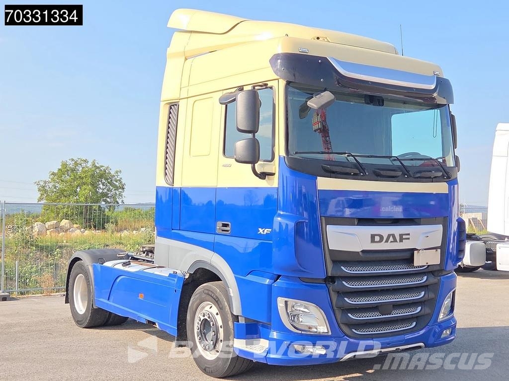 DAF XF 480 4X2 SC 2x Tanks Standklima ACC Alcoa's وحدات الجر