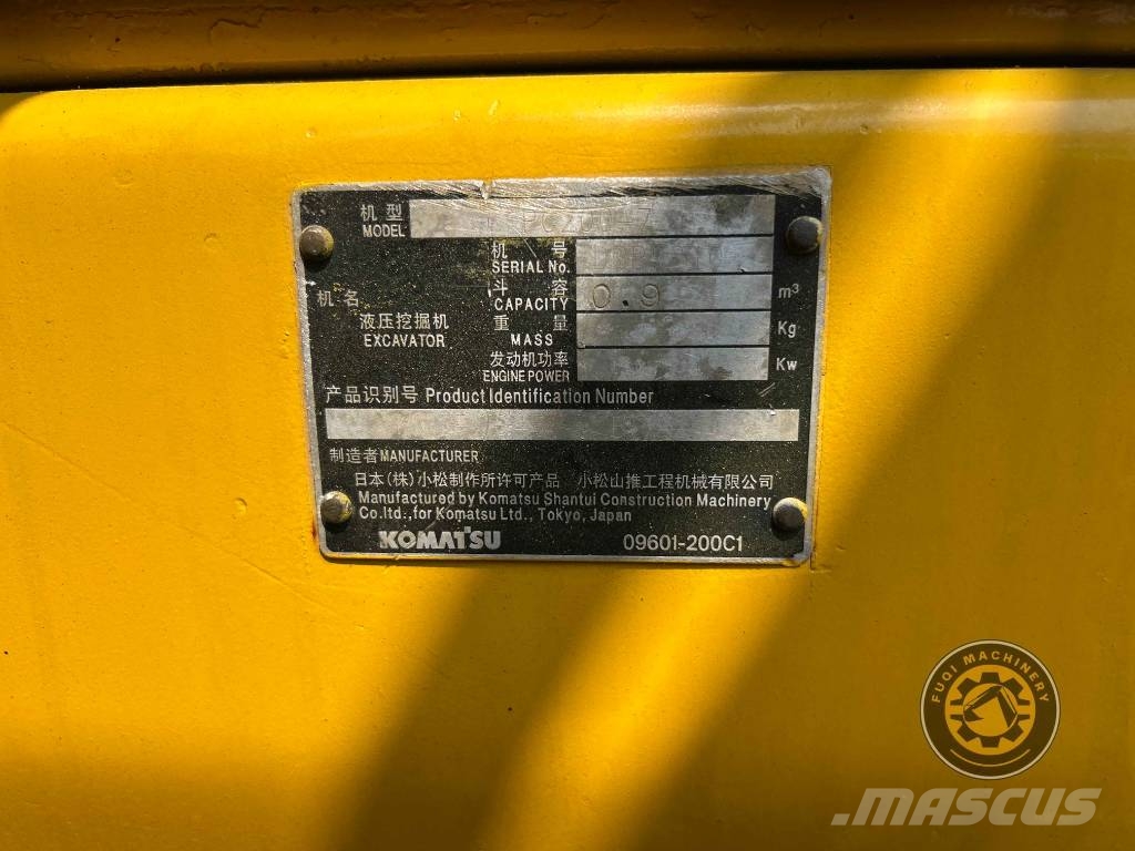 Komatsu PC200-7 履带挖掘机