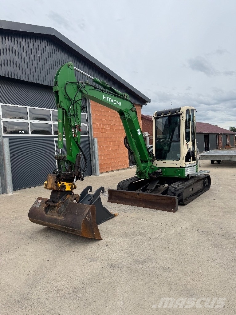 Hitachi ZX 52 U-3 CLR Engcon Tiltrotator, 2013, Everswinkel