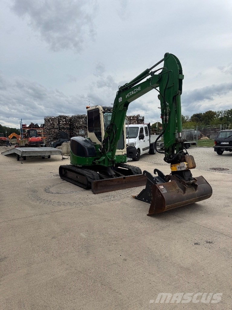 Hitachi ZX 52 U-3 CLR Engcon Tiltrotator, 2013, Everswinkel