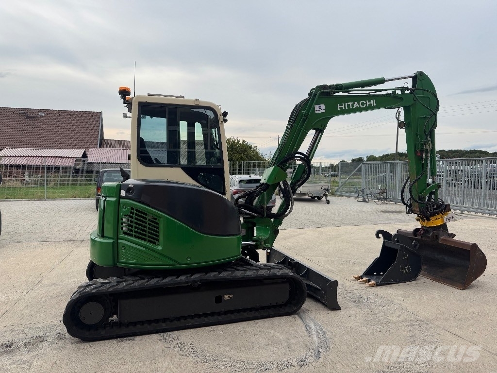 Hitachi ZX 52 U-3 CLR Engcon Tiltrotator, 2013, Everswinkel