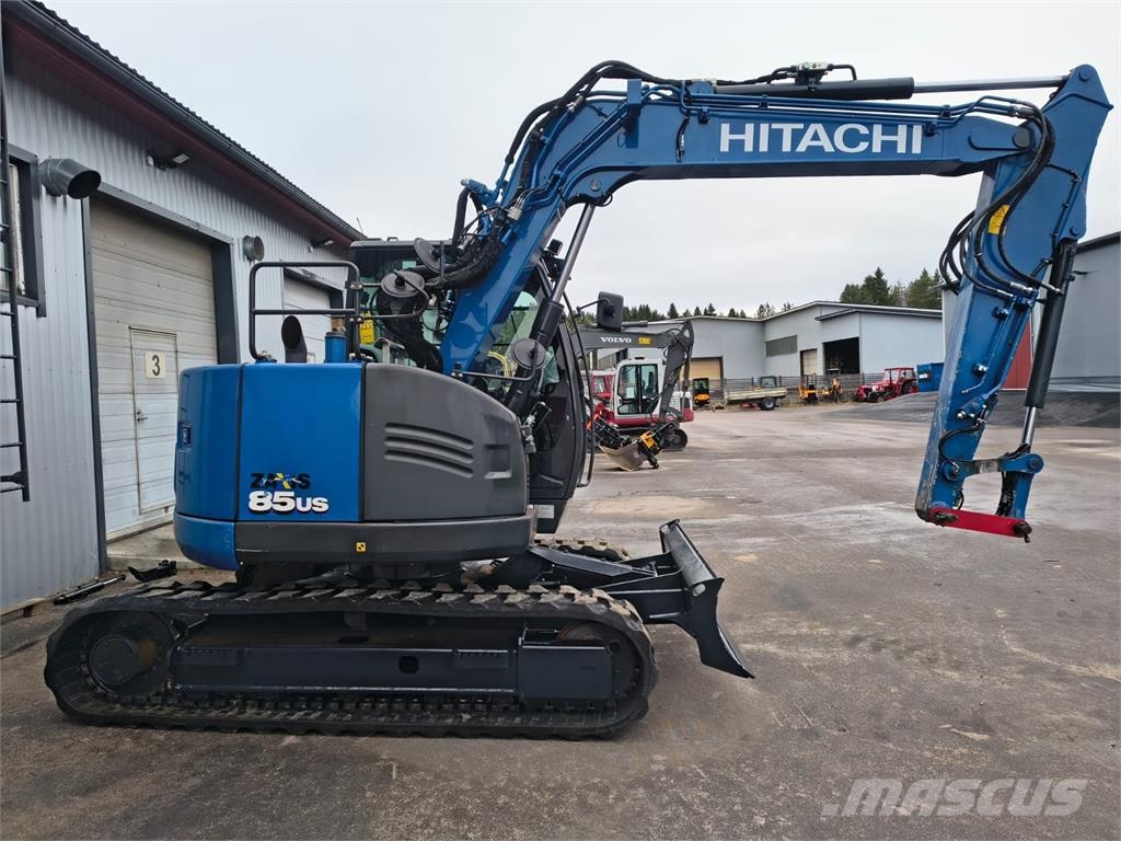 Hitachi ZX85US-6 -PIENET TUNNIT- Vidēja lieluma ekskavatori 7 t - 12 t