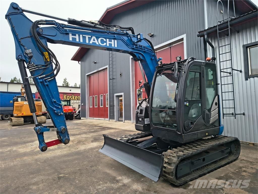 Hitachi ZX85US-6 -PIENET TUNNIT- Vidēja lieluma ekskavatori 7 t - 12 t