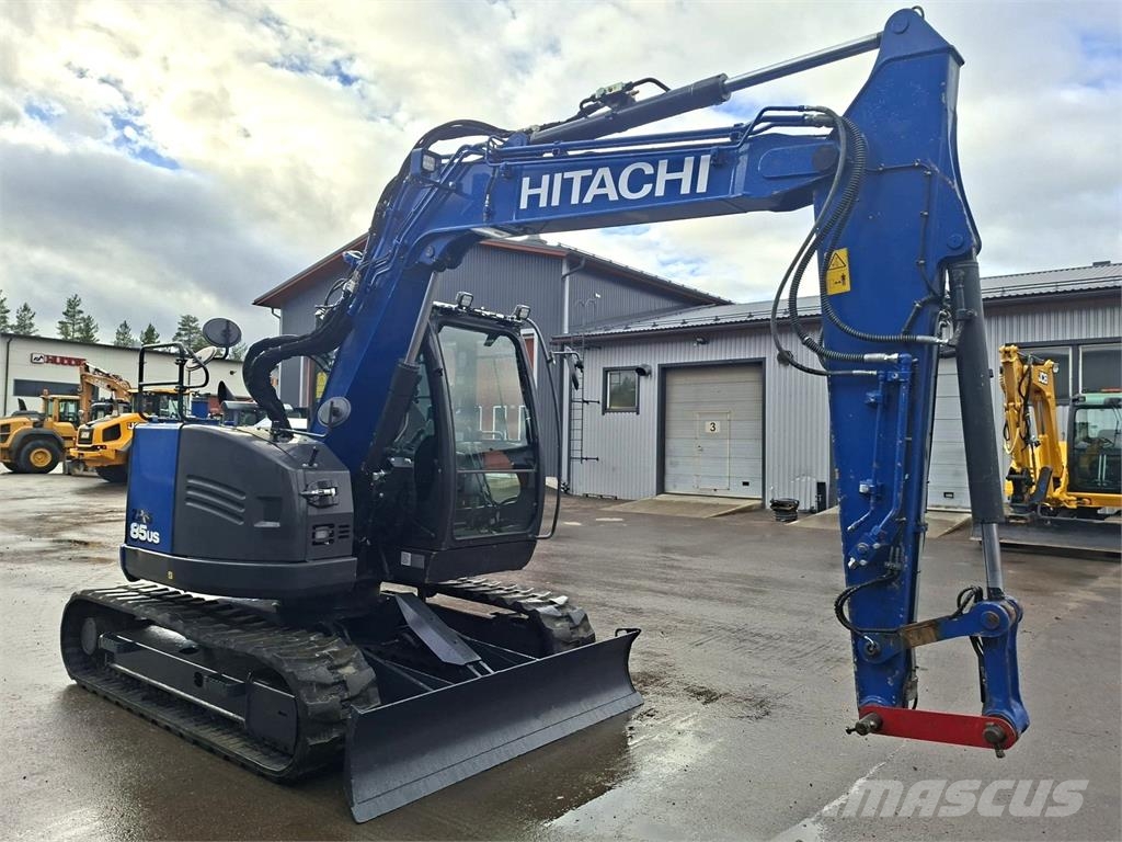 Hitachi ZX85US-6 -PIENET TUNNIT- Escavadeiras Midi 7t - 12t