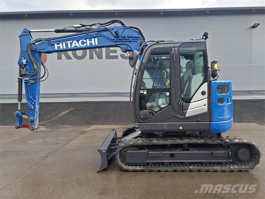 Hitachi ZX85US-6 -PIENET TUNNIT- Escavadeiras Midi 7t - 12t