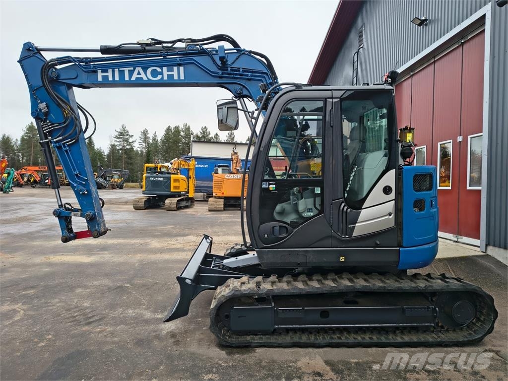 Hitachi ZX85US-6 -PIENET TUNNIT- Vidēja lieluma ekskavatori 7 t - 12 t
