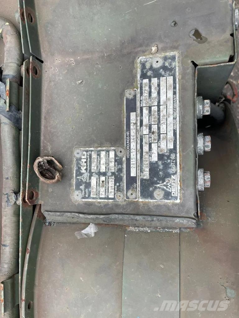 Deutz V8 Engine + Gearbox BF8L413F MAN KAT 引擎/發動機