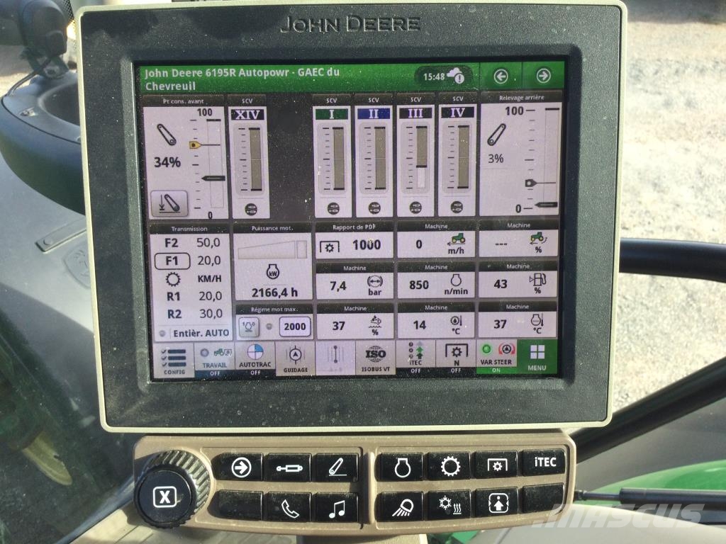 John Deere 6195R Traktoren