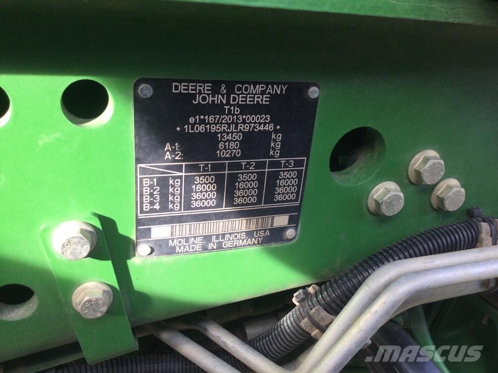 John Deere 6195R トラクター