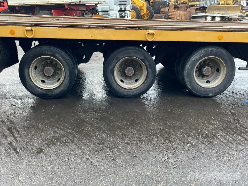 Trouillet STB332 - Full Spring Suspension - 3 Axle - French Žemo iškrovimo puspriekabės