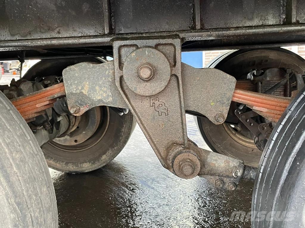Trouillet STB332 - Full Spring Suspension - 3 Axle - French Žemo iškrovimo puspriekabės