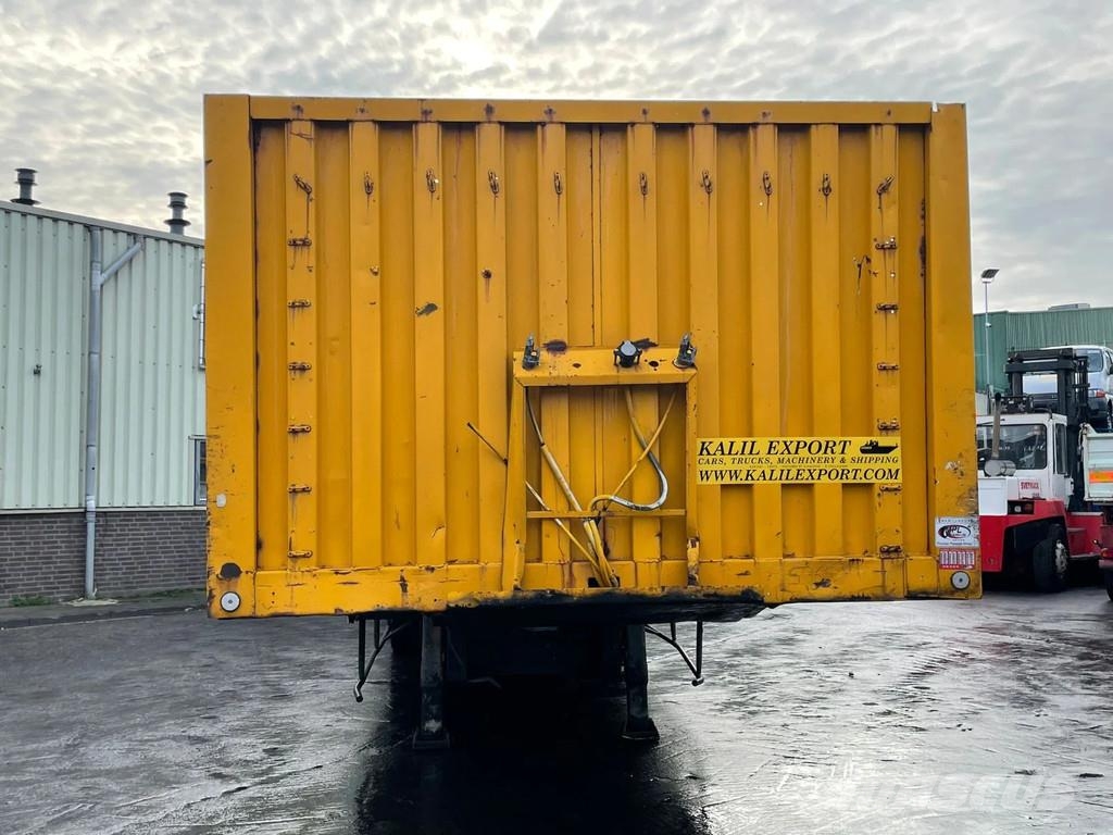 Trouillet STB332 - Full Spring Suspension - 3 Axle - French Žemo iškrovimo puspriekabės