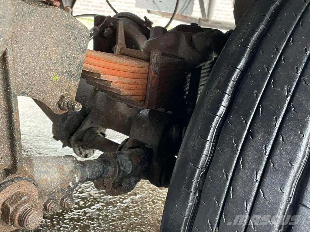 Trouillet STB332 - Full Spring Suspension - 3 Axle - French Žemo iškrovimo puspriekabės