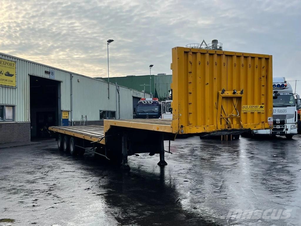 Trouillet STB332 - Full Spring Suspension - 3 Axle - French Žemo iškrovimo puspriekabės