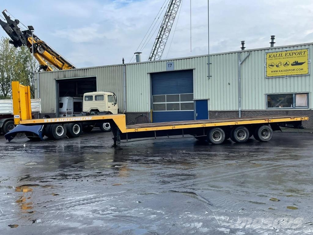 Trouillet STB332 - Full Spring Suspension - 3 Axle - French Žemo iškrovimo puspriekabės
