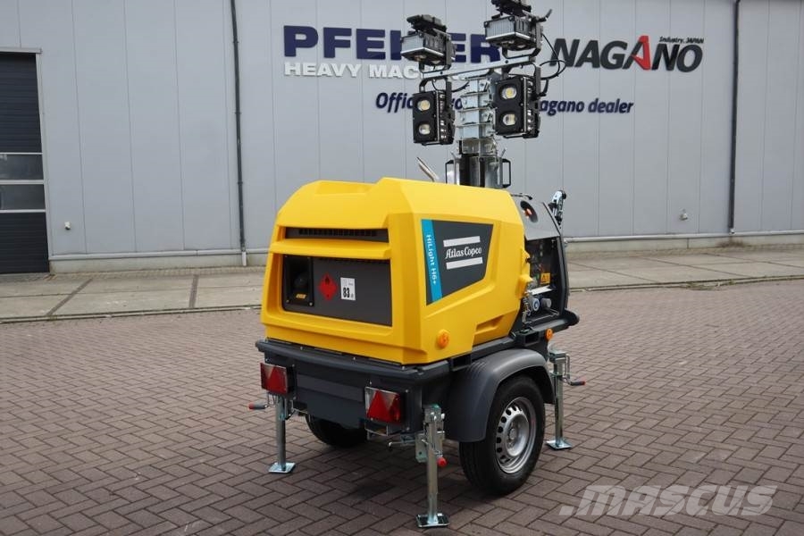 Atlas Copco Hilight H6+ Valid inspection, *Guarantee! Max Boom 拖车式灯塔