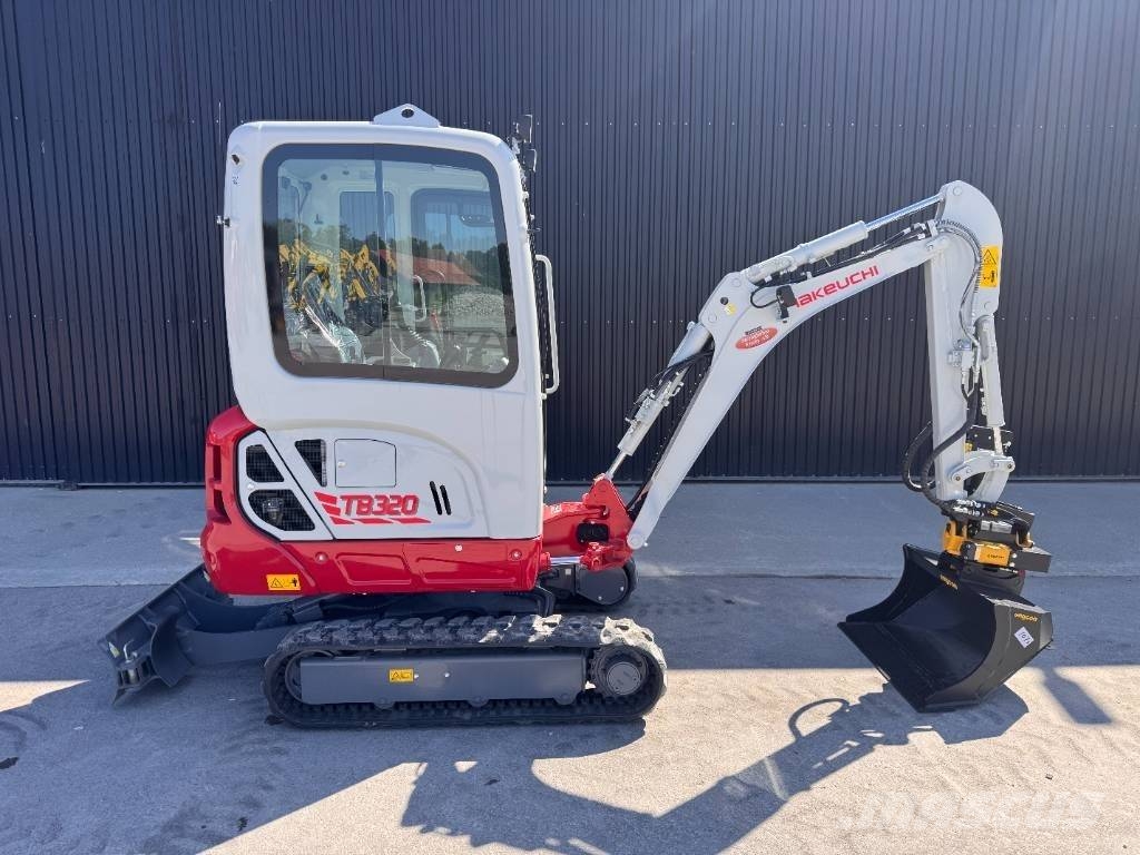 Takeuchi TB 320 / EC02 / S30 Mini excavators < 7t (Mini diggers)
