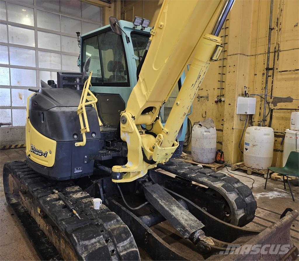 Yanmar SV100-1 Roomikekskavaatorid