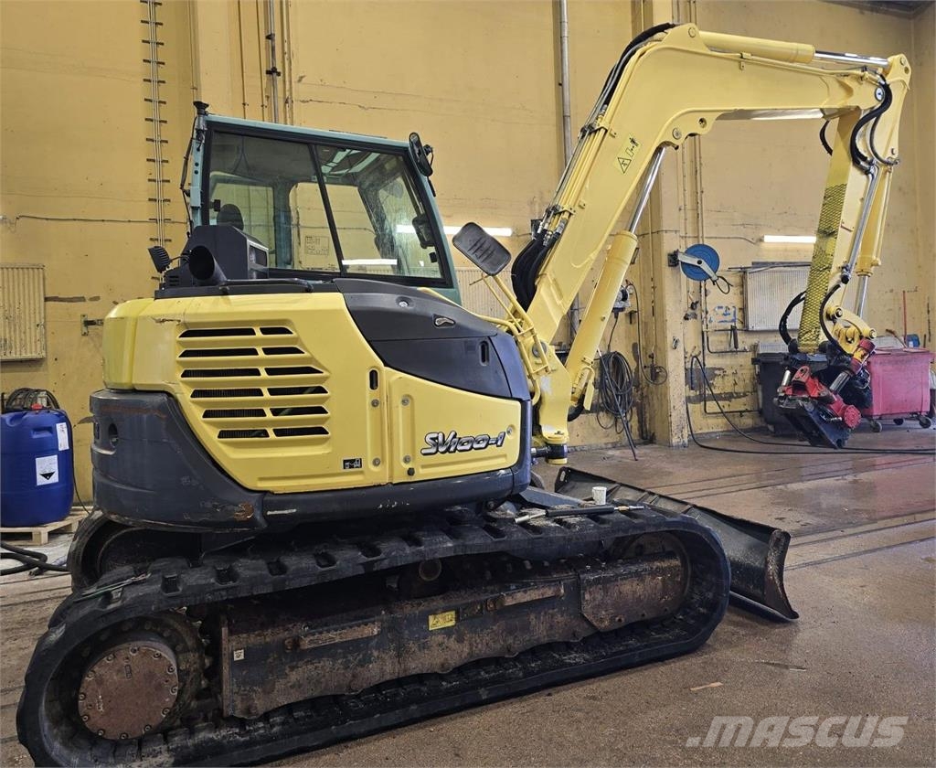 Yanmar SV100-1 Roomikekskavaatorid