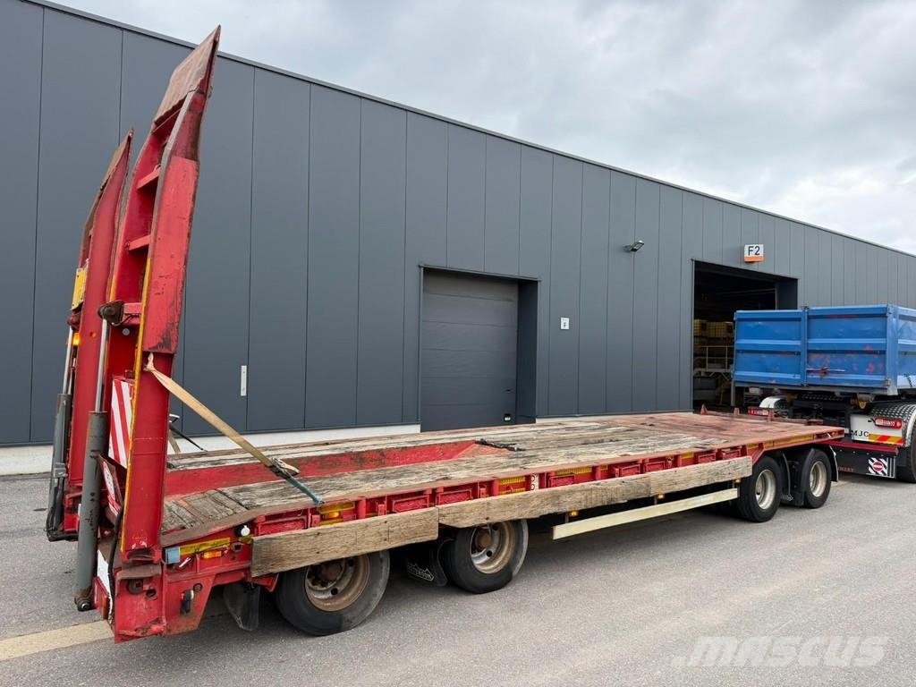Nooteboom ASD-40-22 40T - 4-AS DIEPLADER / LOWLOADER - BLADV Mélybölcsős
