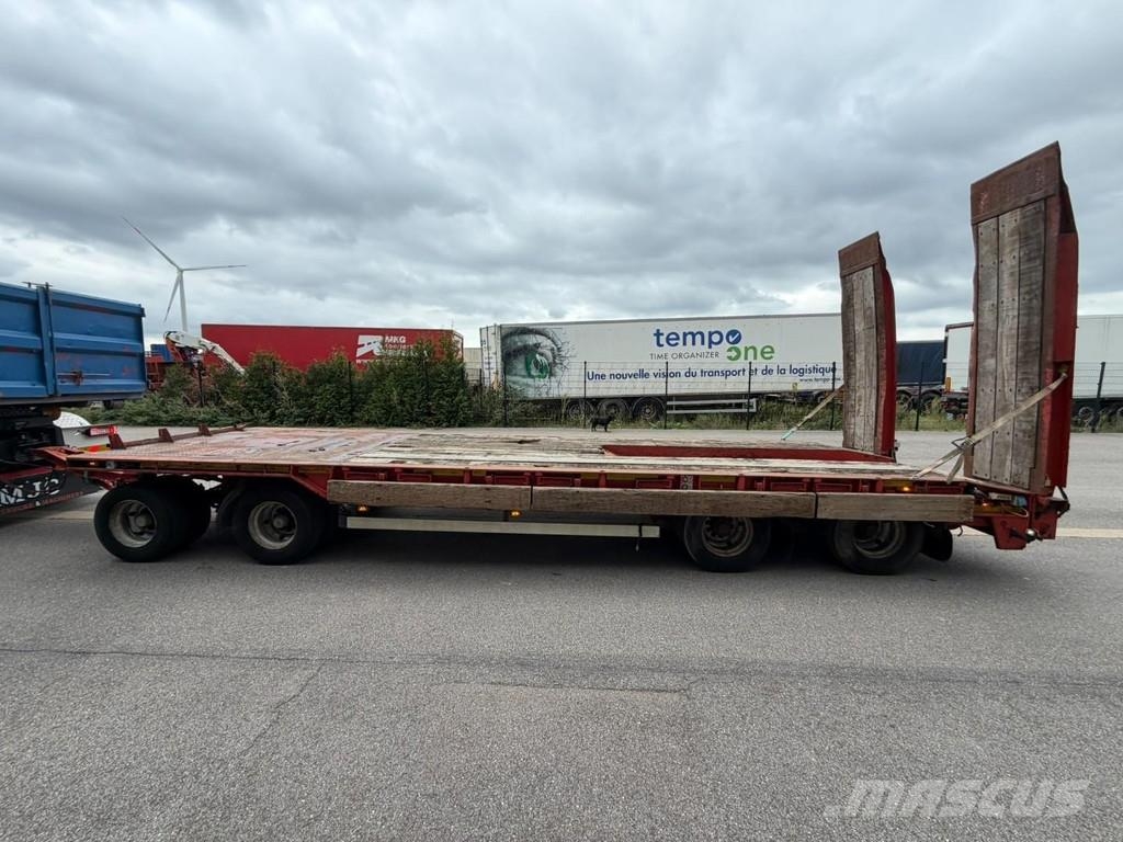 Nooteboom ASD-40-22 40T - 4-AS DIEPLADER / LOWLOADER - BLADV Mélybölcsős