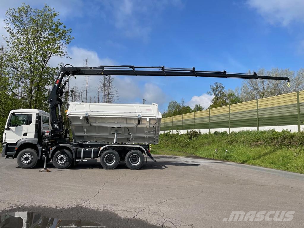 MAN TGS 41.480 TGS 41.480 8x4/Euro6e Euromix Kipper Hi Savivarčių priekabų vilkikai