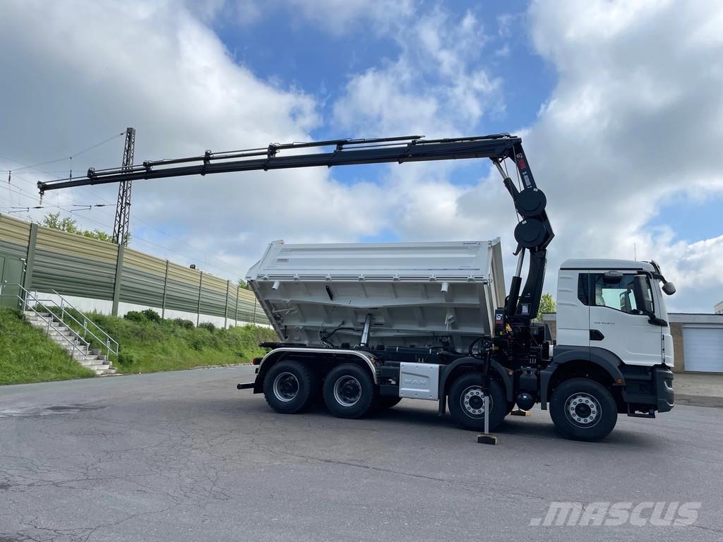 MAN TGS 41.480 TGS 41.480 8x4/Euro6e Euromix Kipper Hi Savivarčių priekabų vilkikai