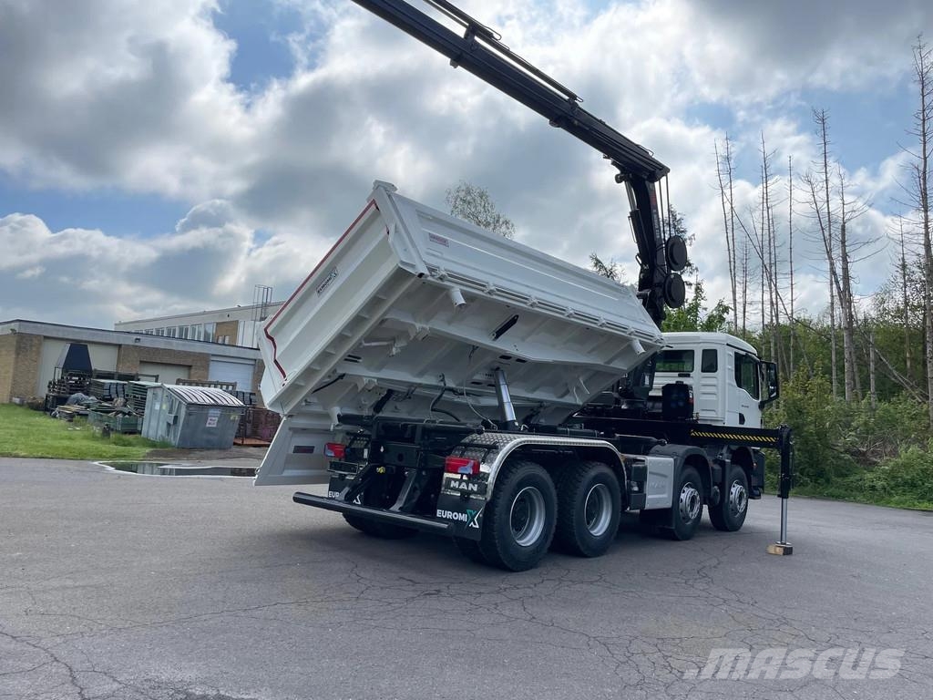 MAN TGS 41.480 TGS 41.480 8x4/Euro6e Euromix Kipper Hi Savivarčių priekabų vilkikai