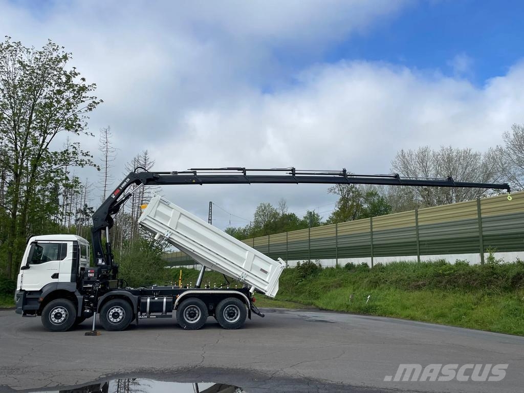 MAN TGS 41.480 TGS 41.480 8x4/Euro6e Euromix Kipper Hi Savivarčių priekabų vilkikai