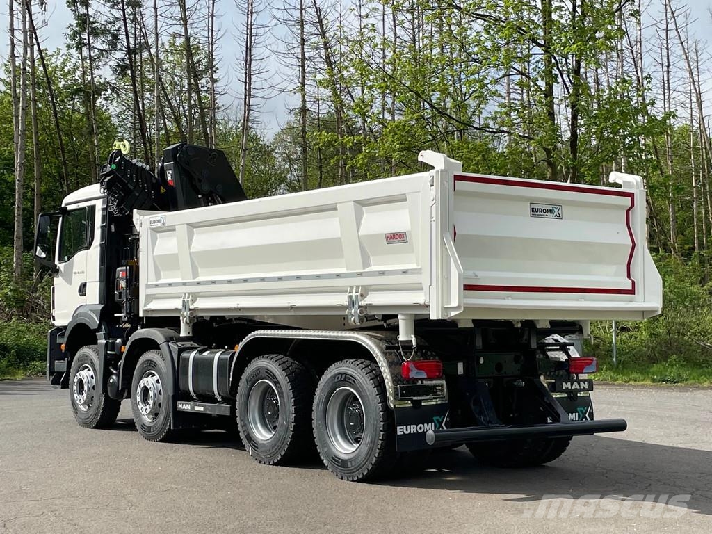 MAN TGS 41.480 TGS 41.480 8x4/Euro6e Euromix Kipper Hi Savivarčių priekabų vilkikai