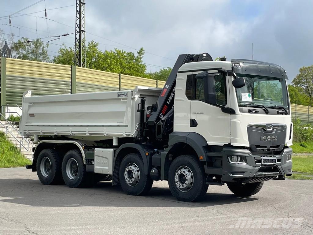 MAN TGS 41.480 TGS 41.480 8x4/Euro6e Euromix Kipper Hi Savivarčių priekabų vilkikai