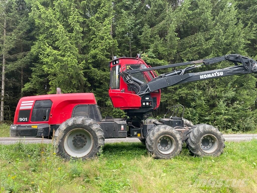 Komatsu 901 Харвестери