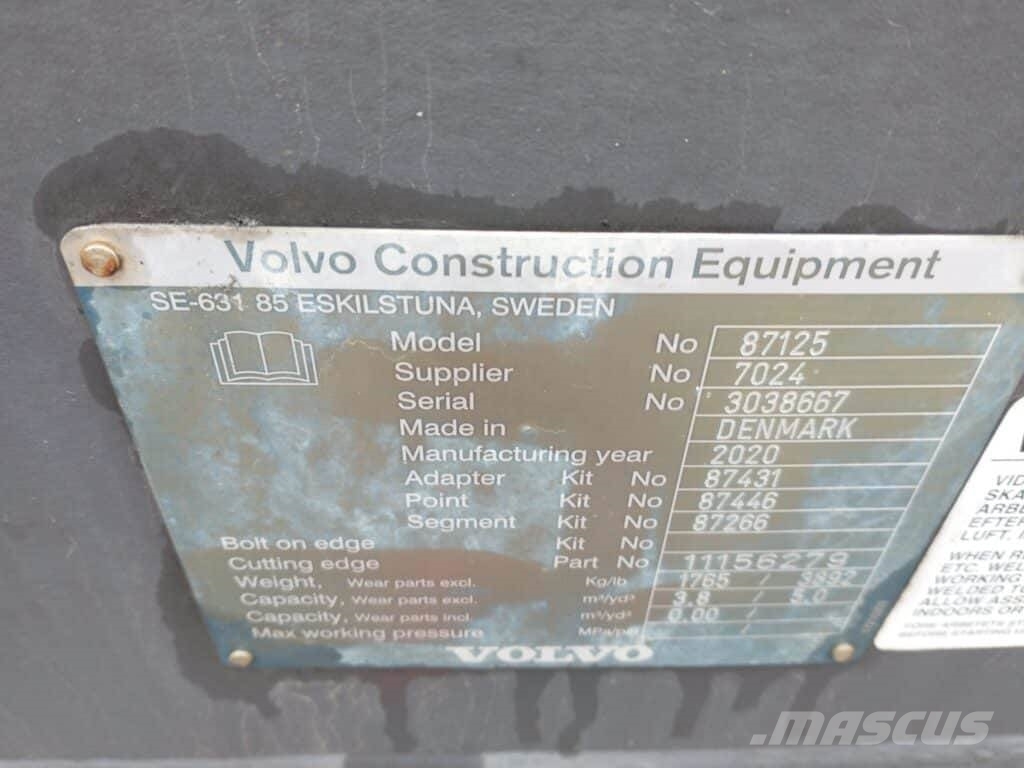 Volvo GP Schaufel 3,8/4,2m³ Baldes
