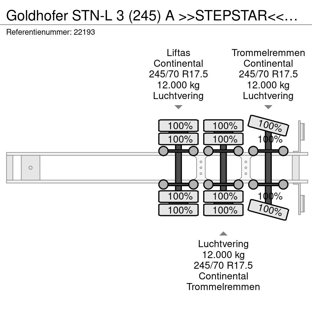 Goldhofer STN-L 3 (245) A >>STEPSTAR<< MEGA Žemo iškrovimo puspriekabės