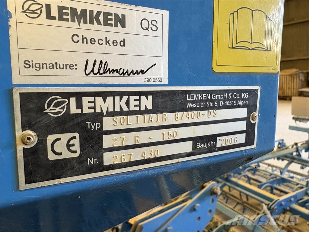 Lemken Solitair 9/400 Sembradoras combinadas