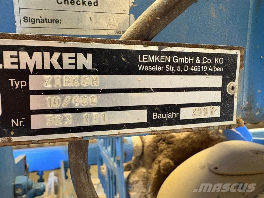 Lemken Solitair 9/400 Perfuradoras combinadas