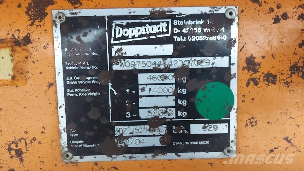 Doppstadt DZ750 Kombi Atik ögütücüler