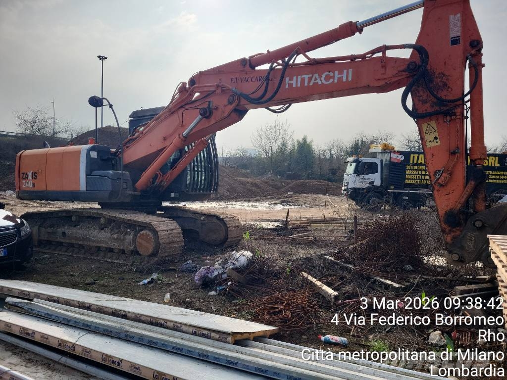 その他 photou Hitachi ZX 240, 2008, Italy - Used crawler excavators - Mascus