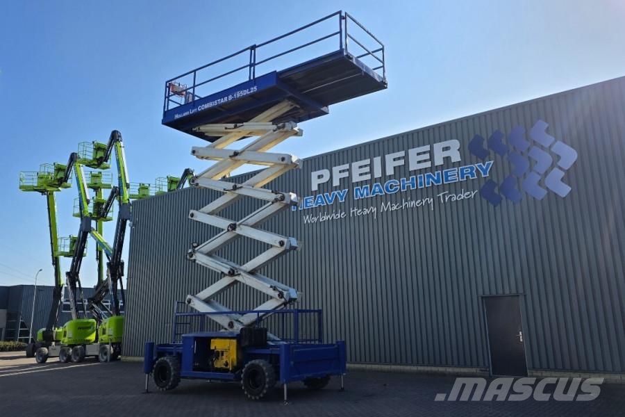 Holland Lift COMBISTAR B-195DL25-4WD/P/N Diesel, 4x4 Drive, 21. Plataformas tijera