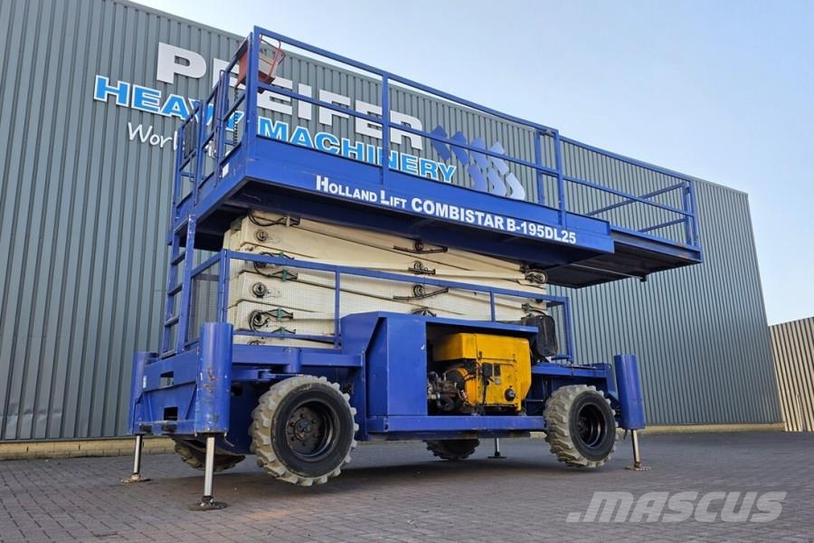 Holland Lift COMBISTAR B-195DL25-4WD/P/N Diesel, 4x4 Drive, 21. Plataformas tijera